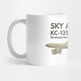 KC-135 Airplane Refueling F-15 Mug